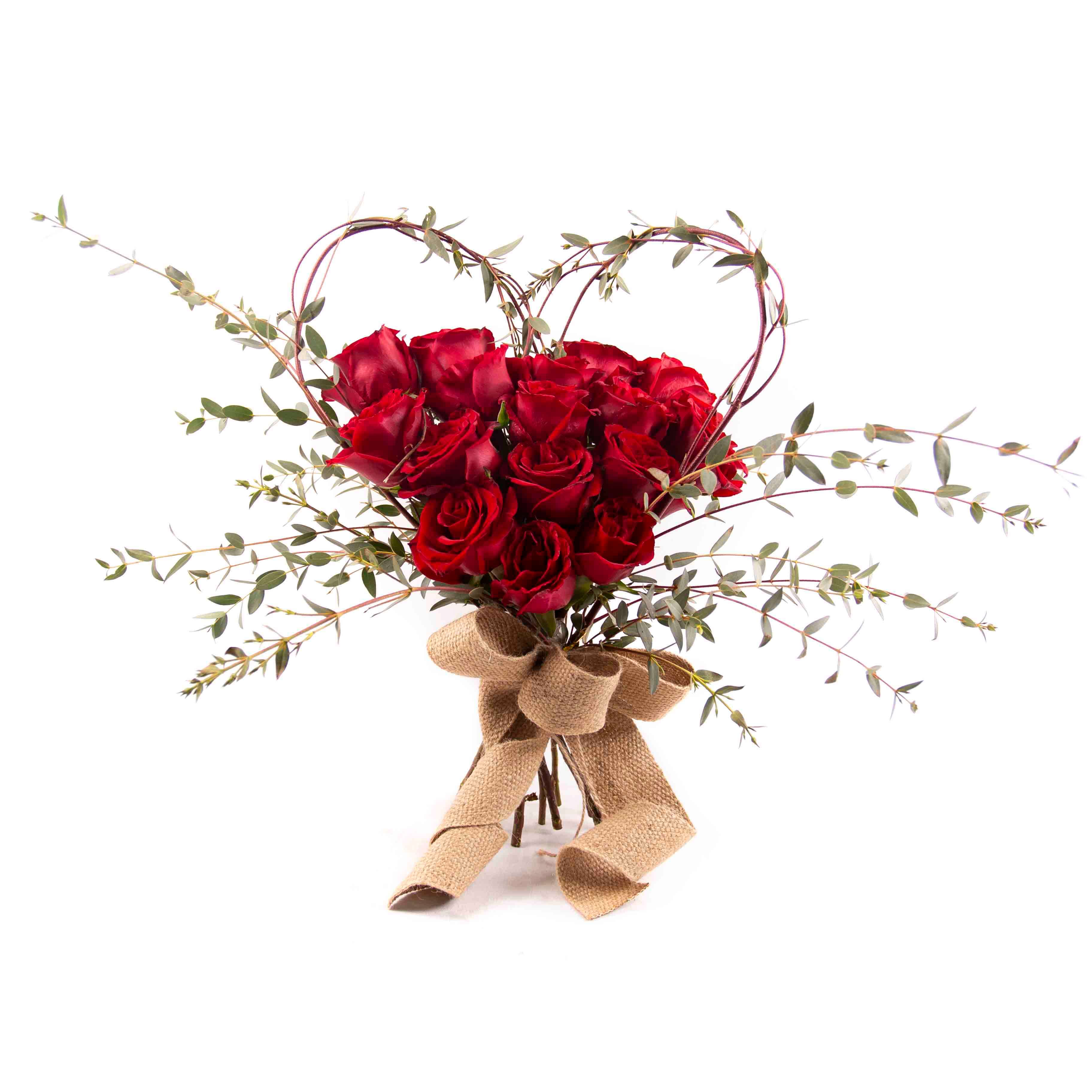 Wedding Red Rose Bouquet - Saying I love you – Prince Flower Shop