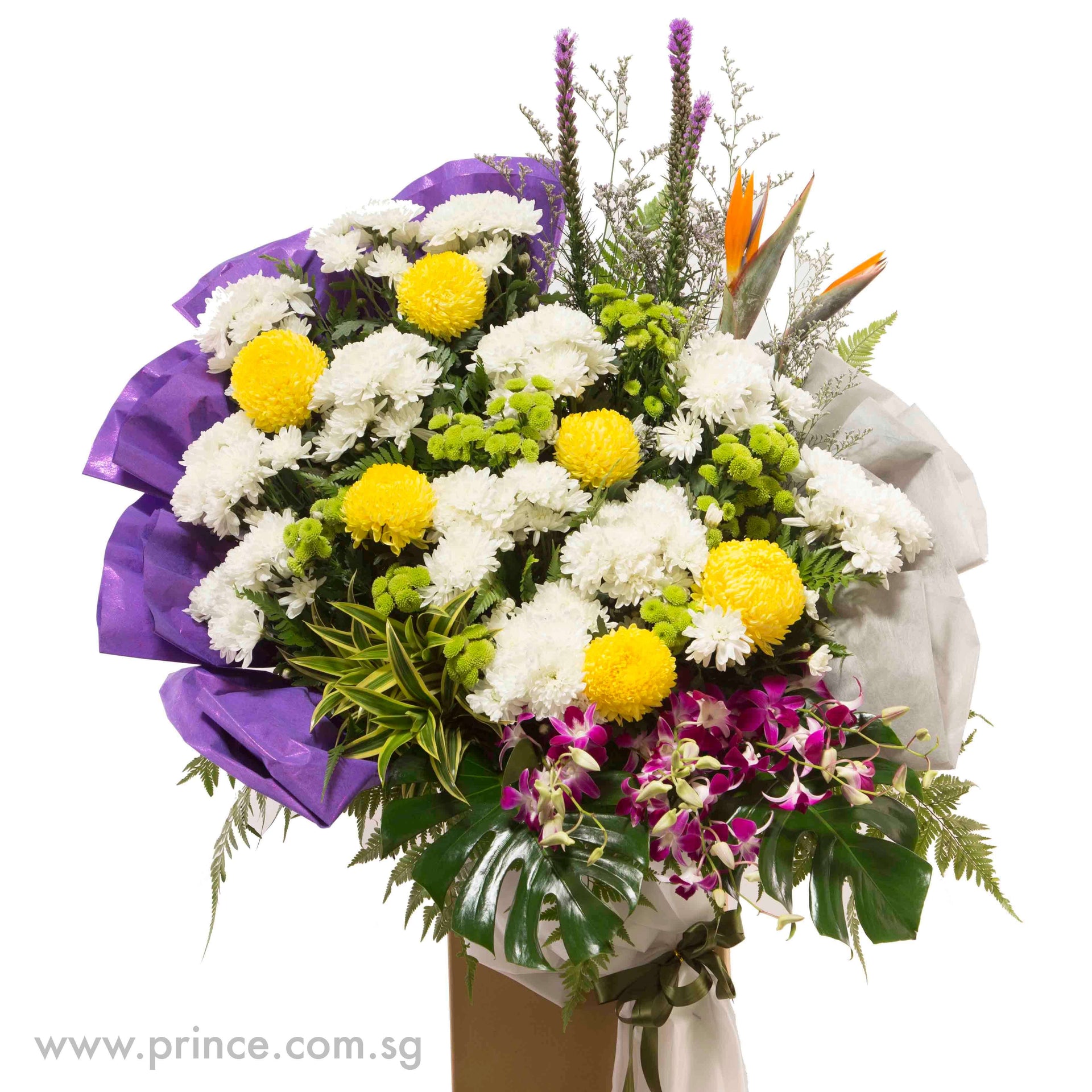 Condolence bouquet - Affinity Condolences Stand