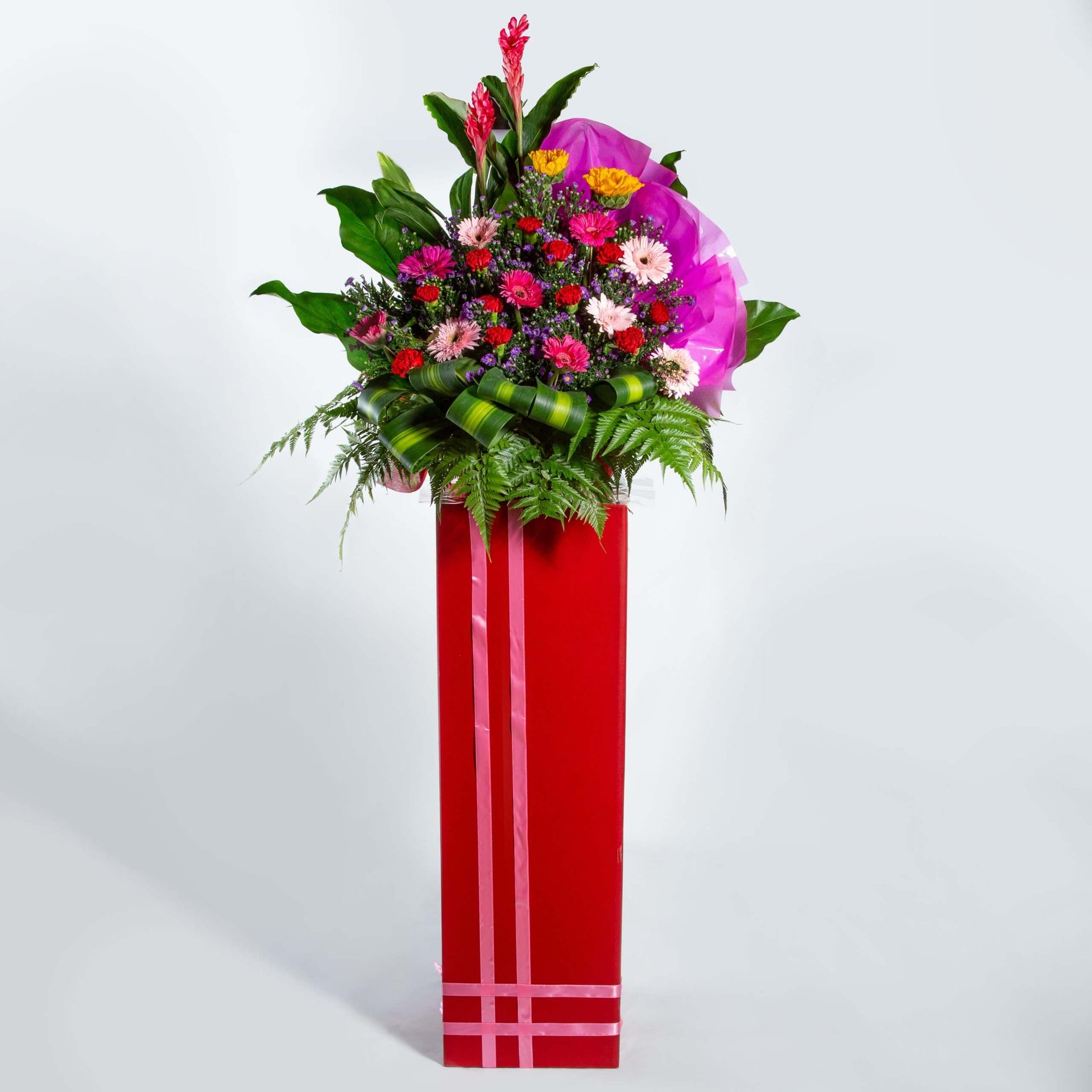 Best-quality Congratulatory Flower Stand in Singapore - Boundless Prosperity– Prince Flower Shop