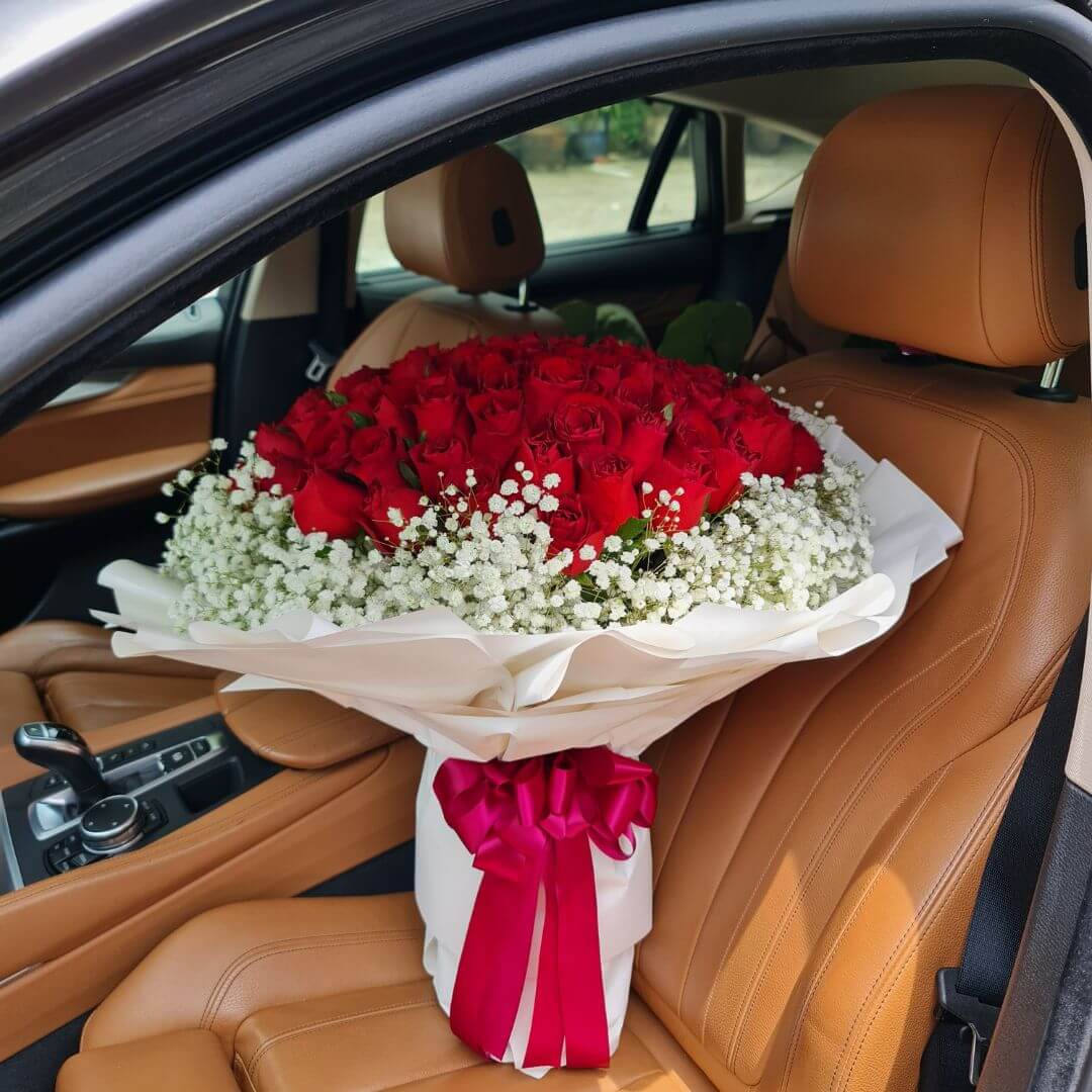 Ultimate Love Rose Bouquet - Big Rose Bouquet