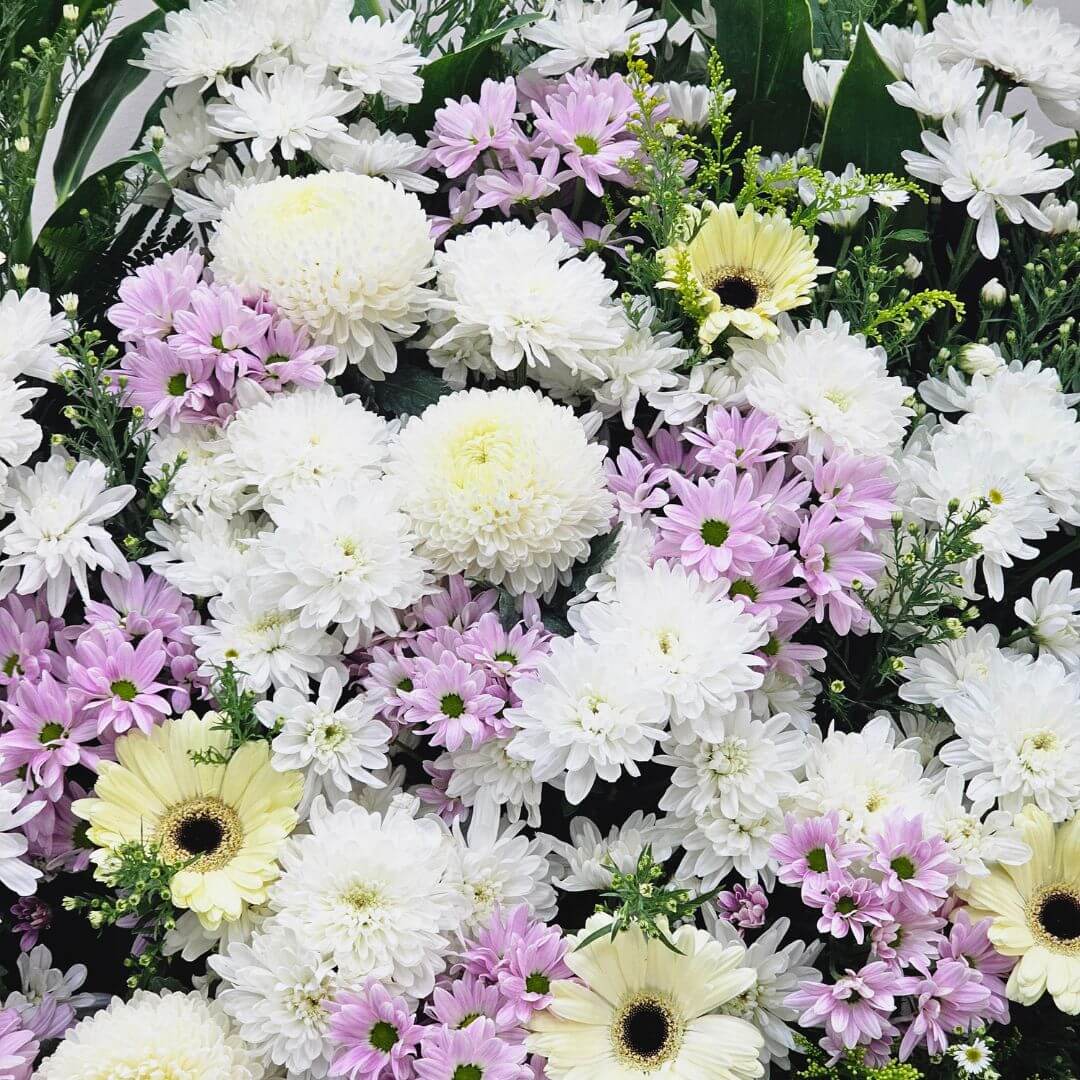 Classic Condolence Flower Stand - Funeral Flower Stand