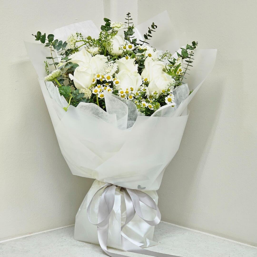 Pure Devotion Bouquet - Rose Bouquet
