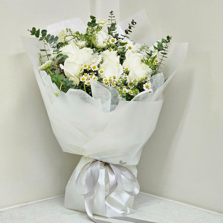 Pure Devotion Bouquet - Rose Bouquet