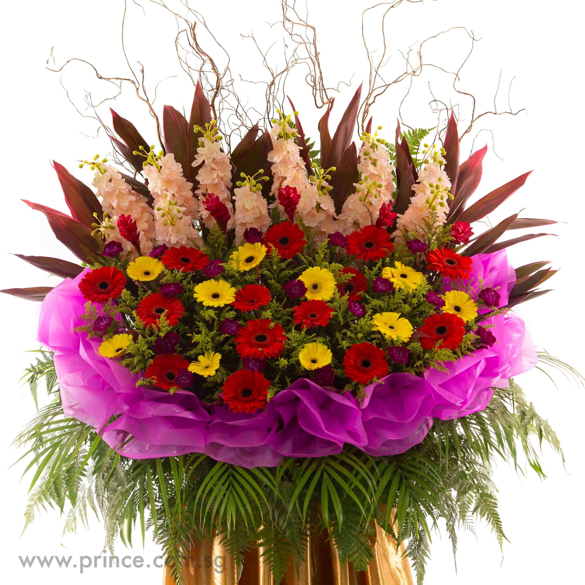 Grand Opening Flower Bouquet - Sunshine in the Rainbow