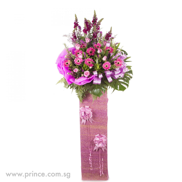 Fresh Congratulation Flower Delivery in Singapore - Blushing Blooms– Prince Flower Shop