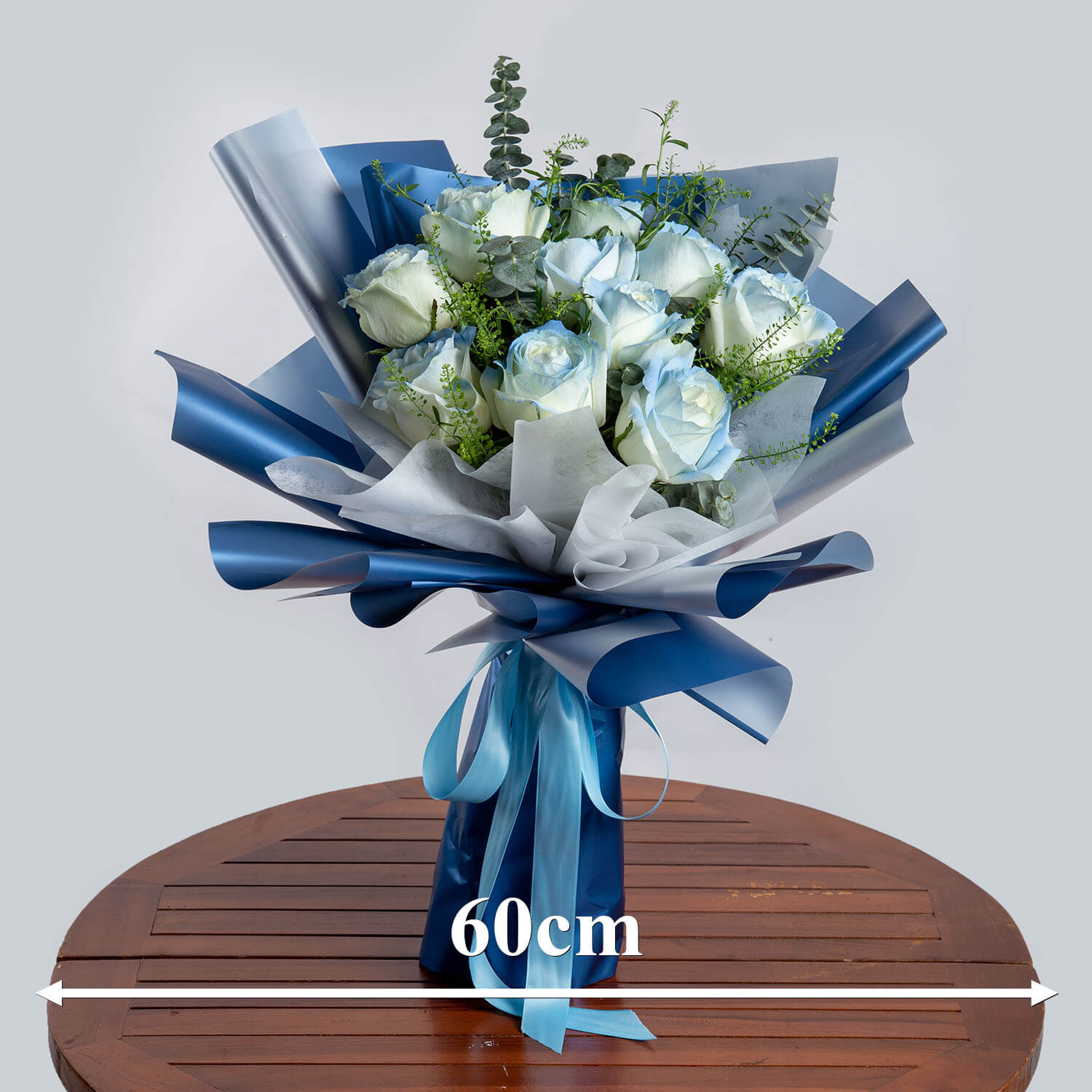 Special Blue White Roses