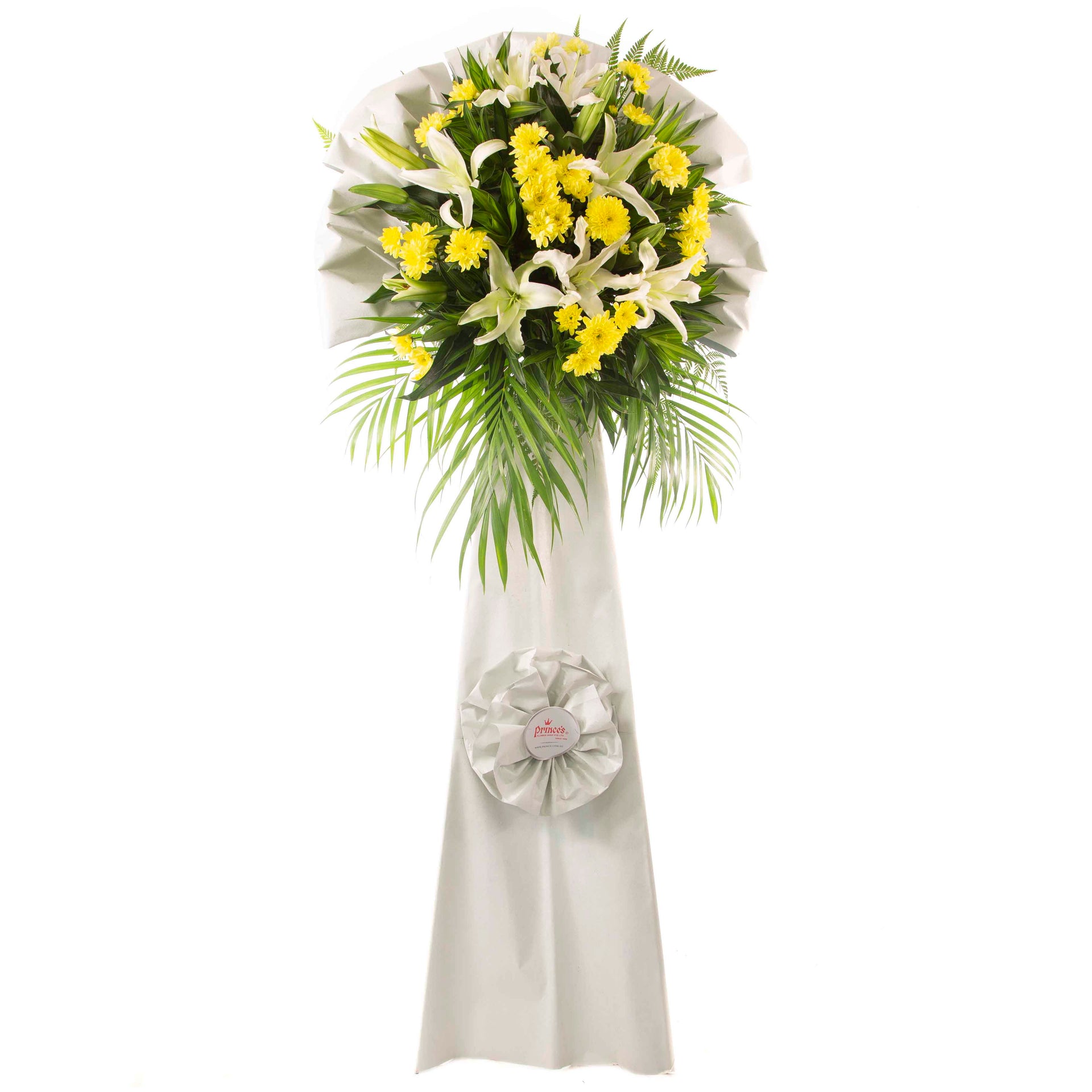 Top Funeral Wreath in Singapore - Tranquillity– Prince Flower Shop