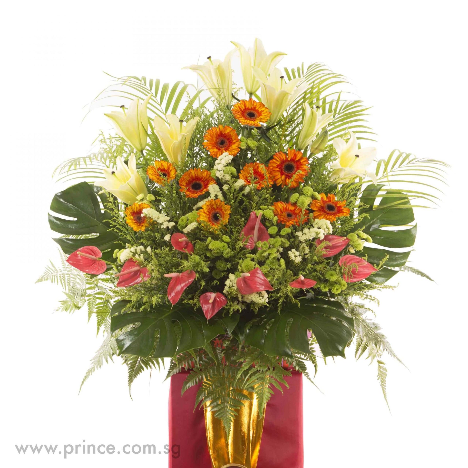 Fruitful Blessings - Congratulations Flowers Stand
