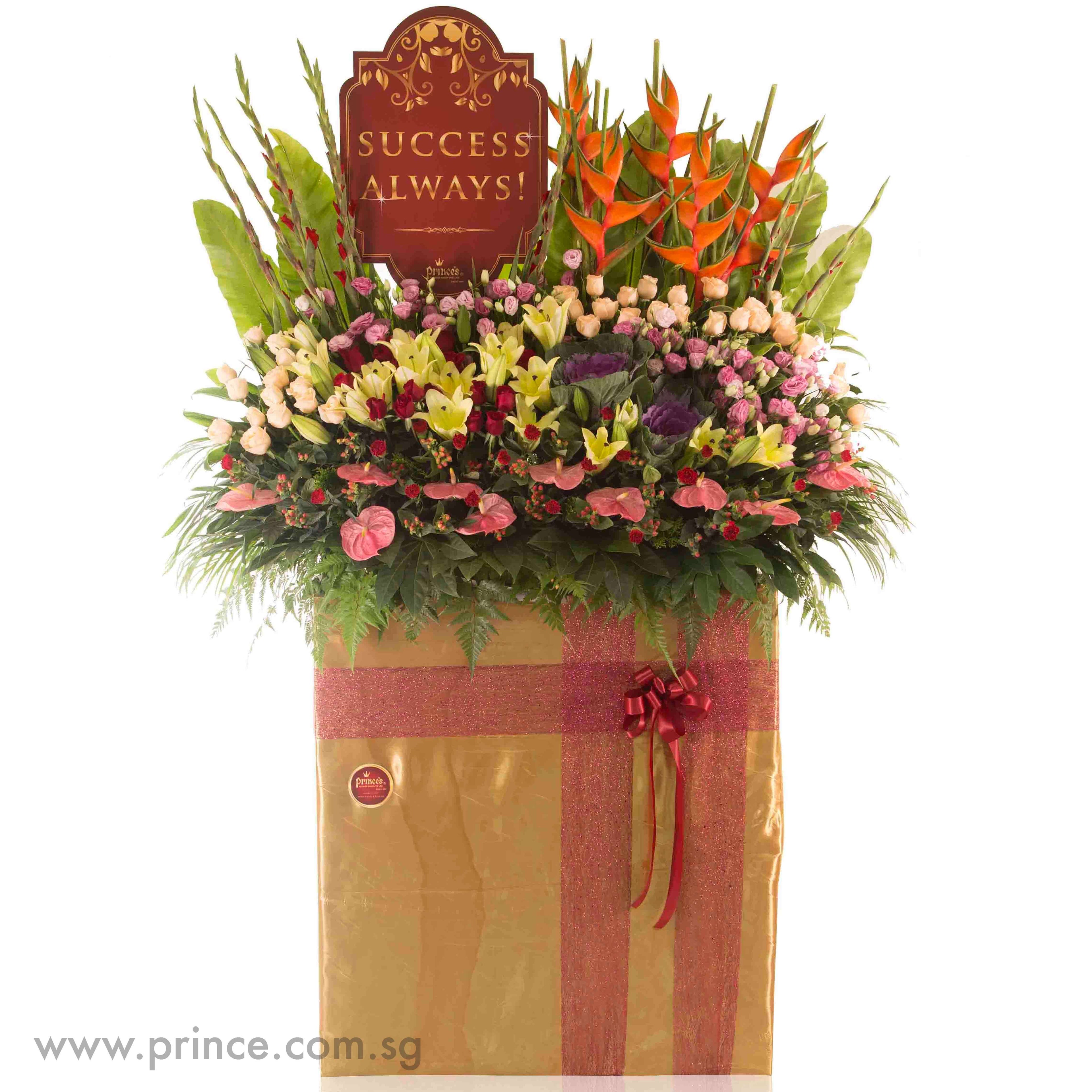Vibrant Grand Opening Floral Stand - Pastel Perfect– Prince Flower Shop