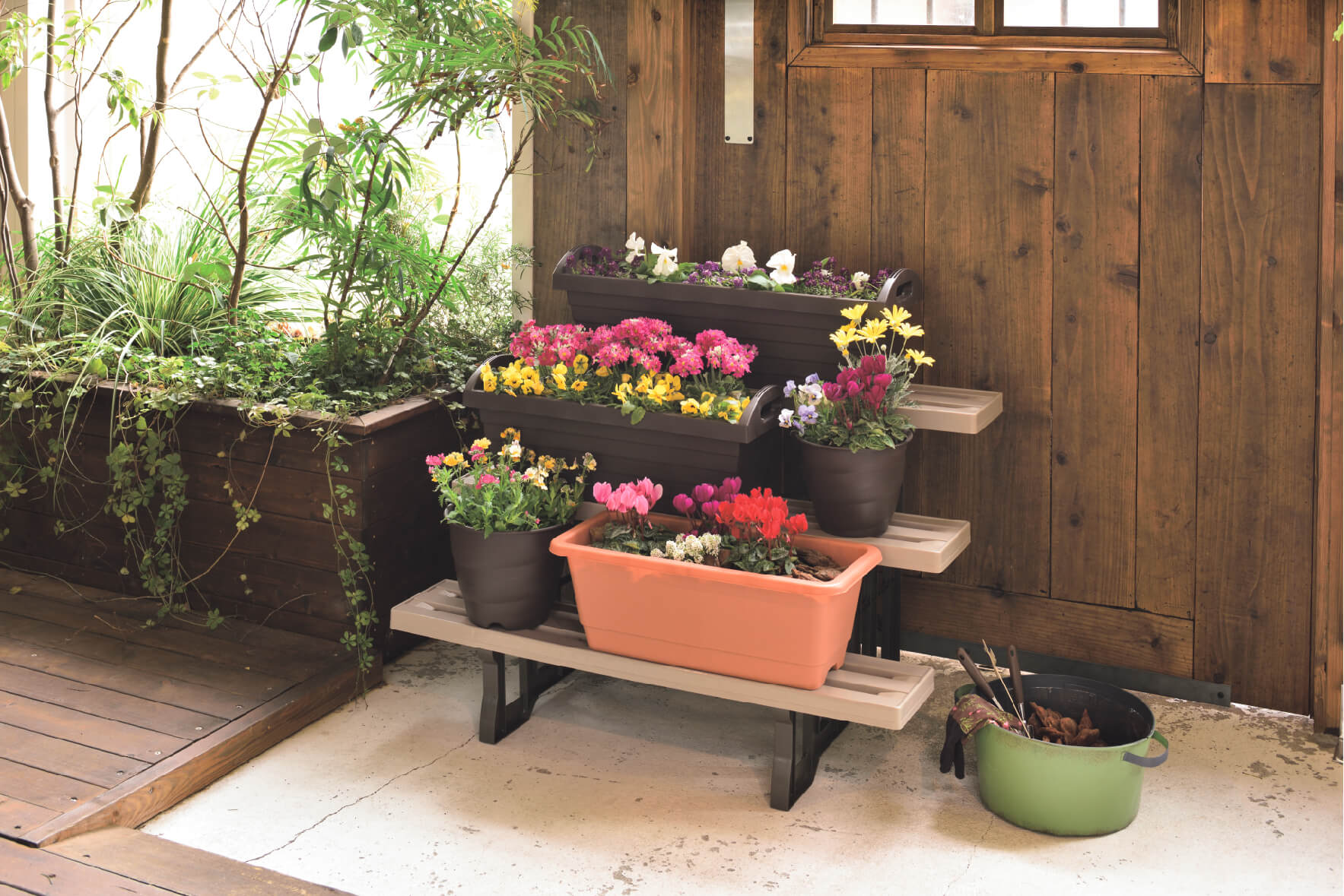 OGL Flower Stand 900 (Beige)