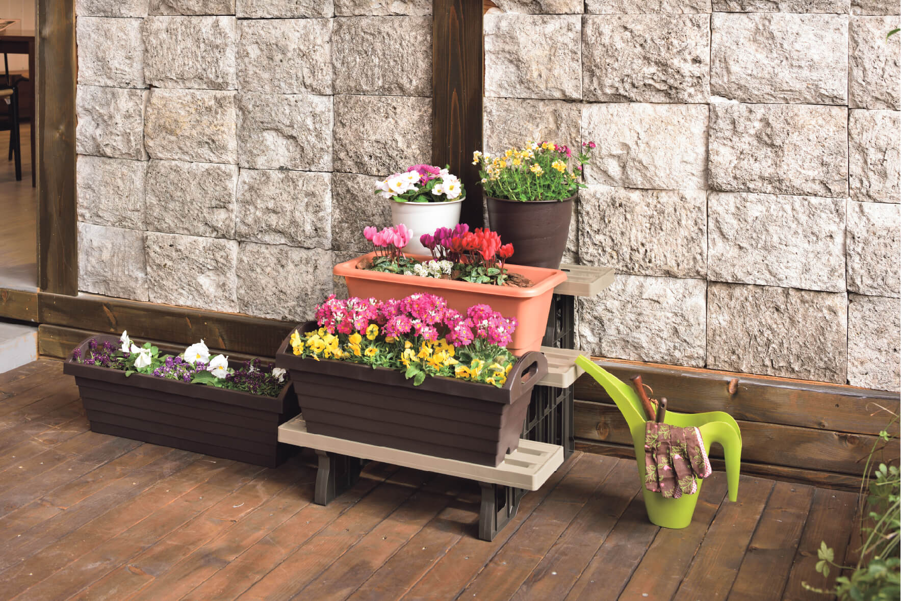 OGL Flower Stand 600 (Beige)