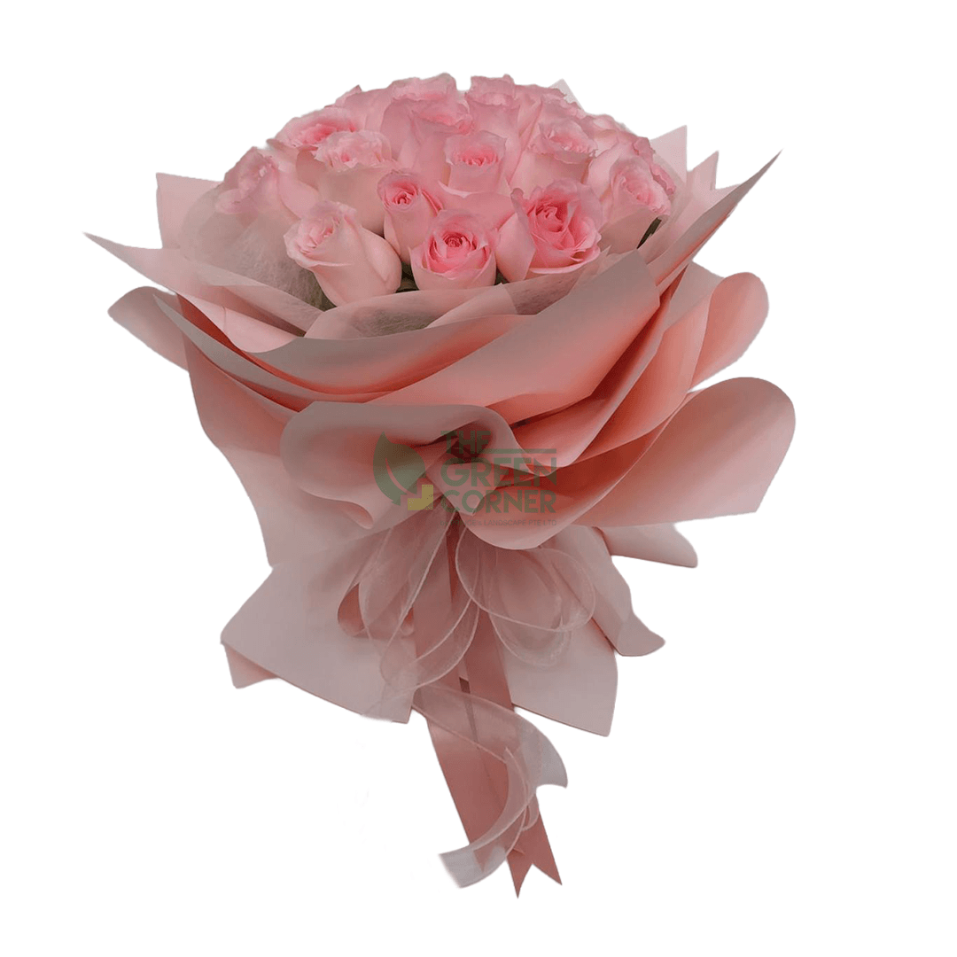 La Vie En Rose Flower Bouquet