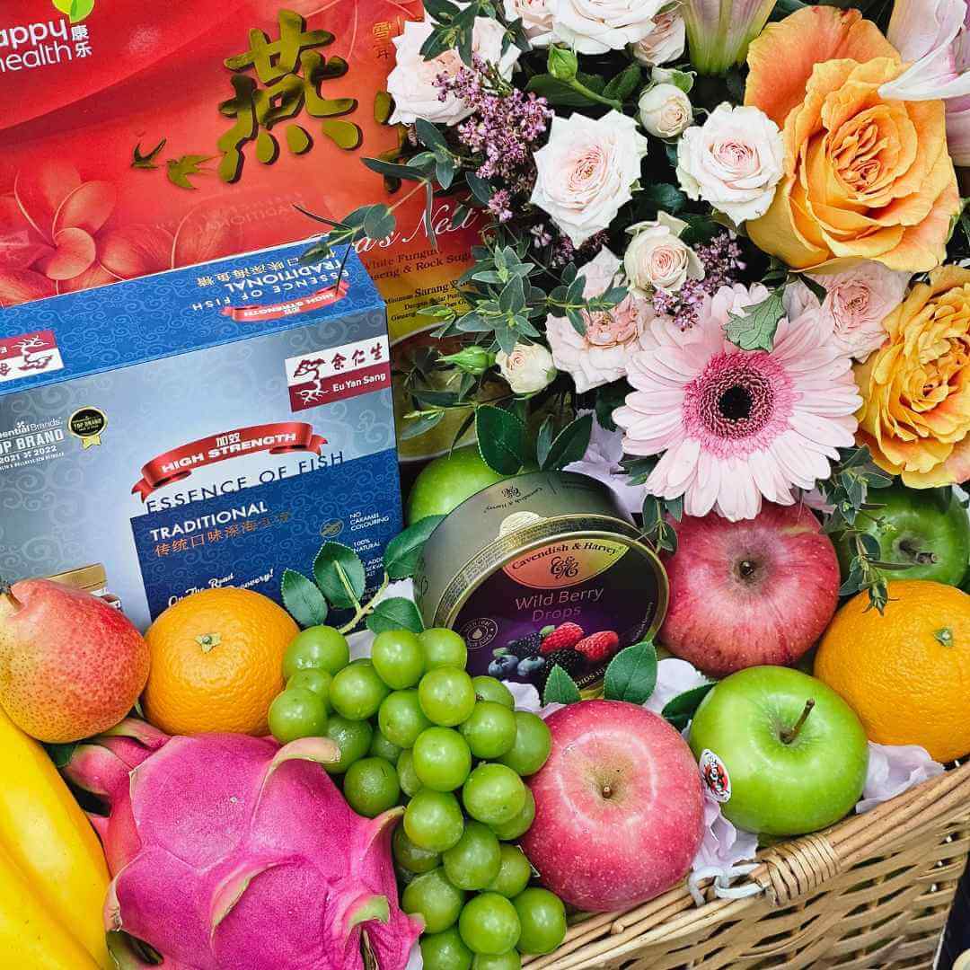 Overflowing Abundance Hamper - Hospital Hamper