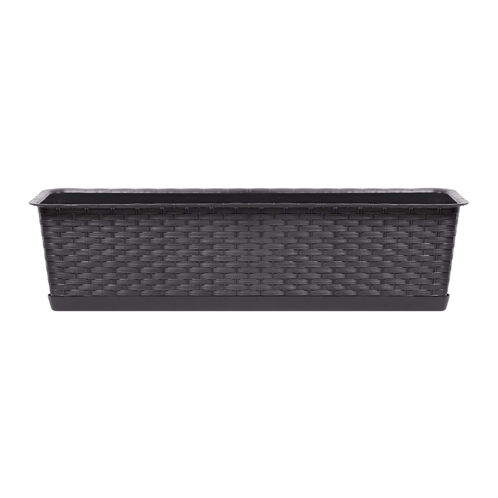 Prosperplast RATOLLA Rectangular Case Flower Pot 685 x 173 x 150mm Umber