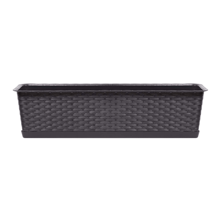 Prosperplast RATOLLA Rectangular Case Flower Pot 685 x 173 x 150mm Umber