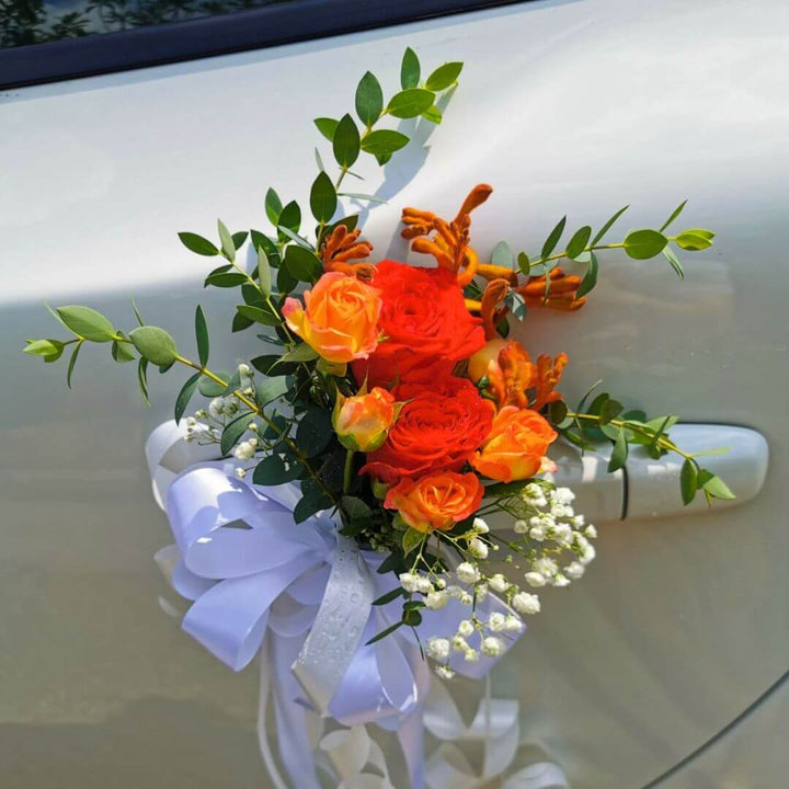 Wedding car Decoration - Prince's Flower Shop