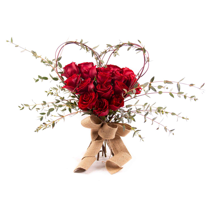 Wedding Red Rose Bouquet - Saying I love you – Prince Flower Shop