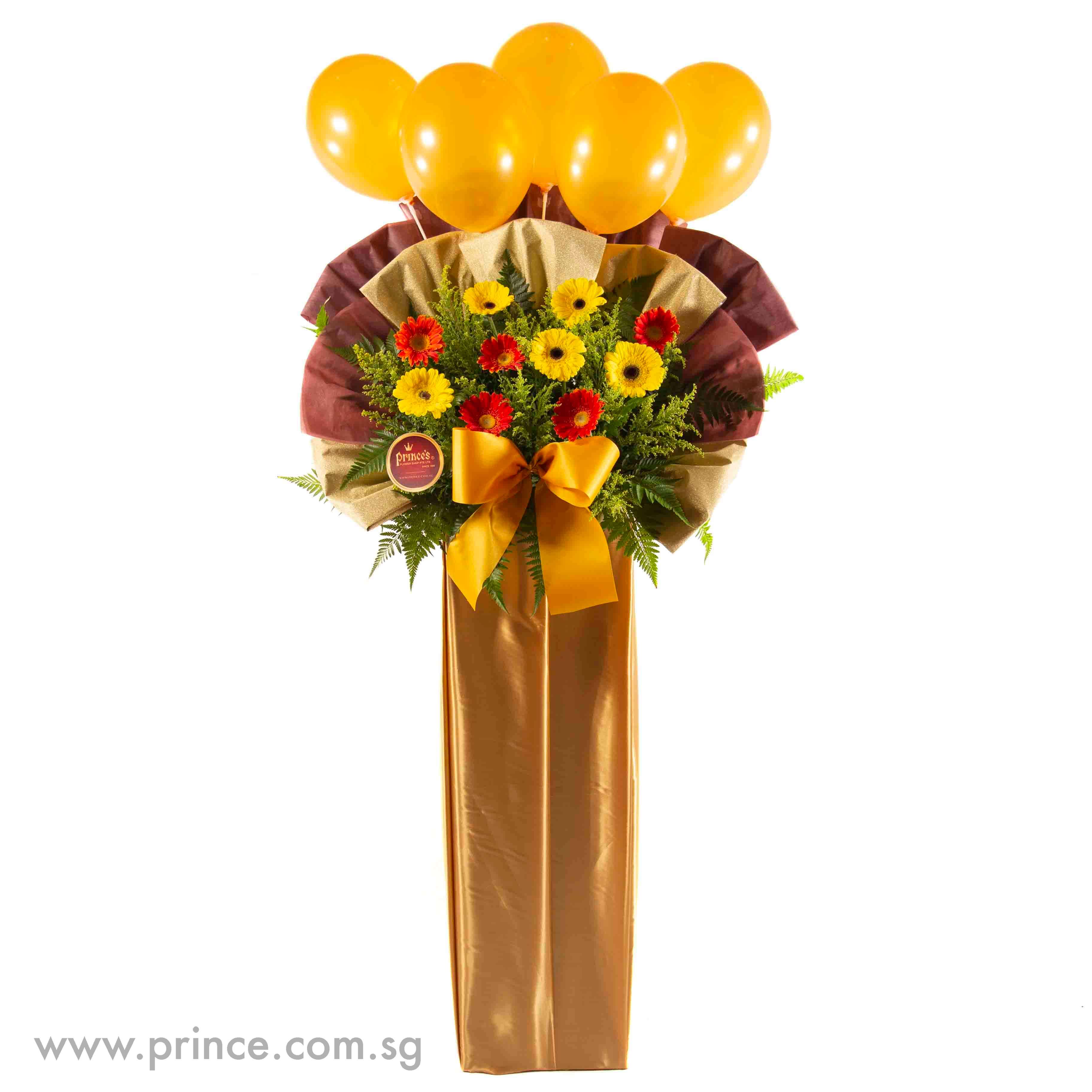 Grand Opening Flower Stand - Blooming Success Stand