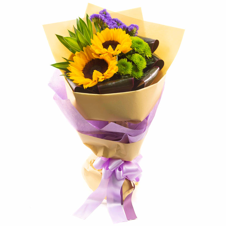 Congratulatory Flower Bouquet – Sun of Success - Prince Flower Shop