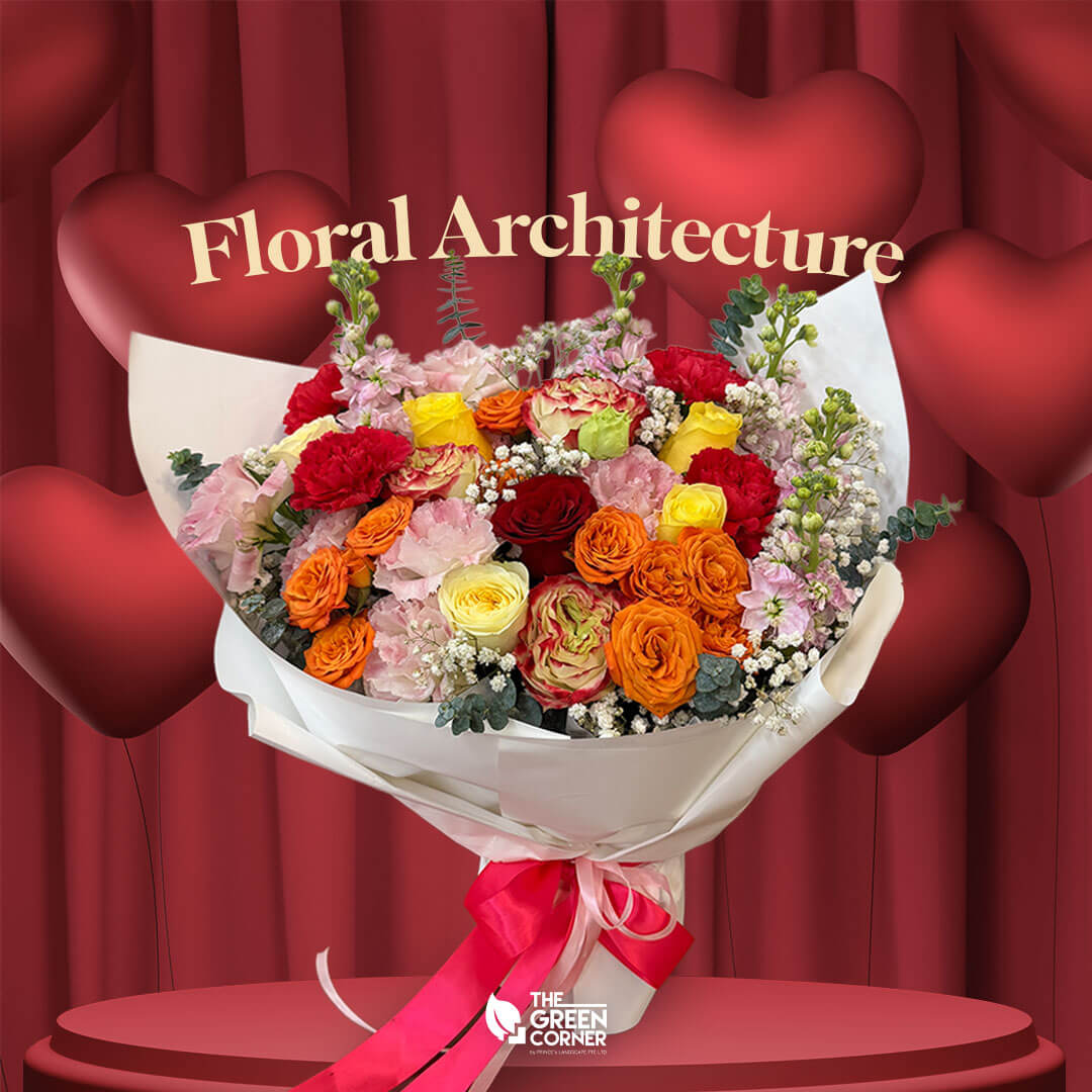 Floral Architecture Flower Bouquet
