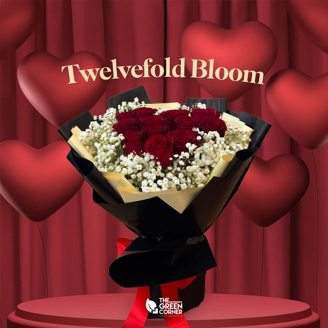 Twelvefold Bloom Flower Bouquet