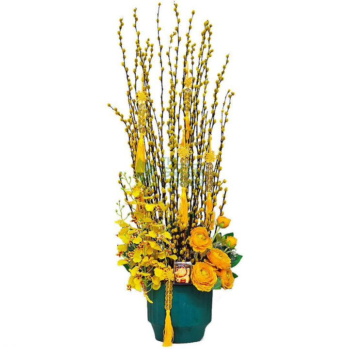 Table Top Lunar Blossom Pussy Willow
