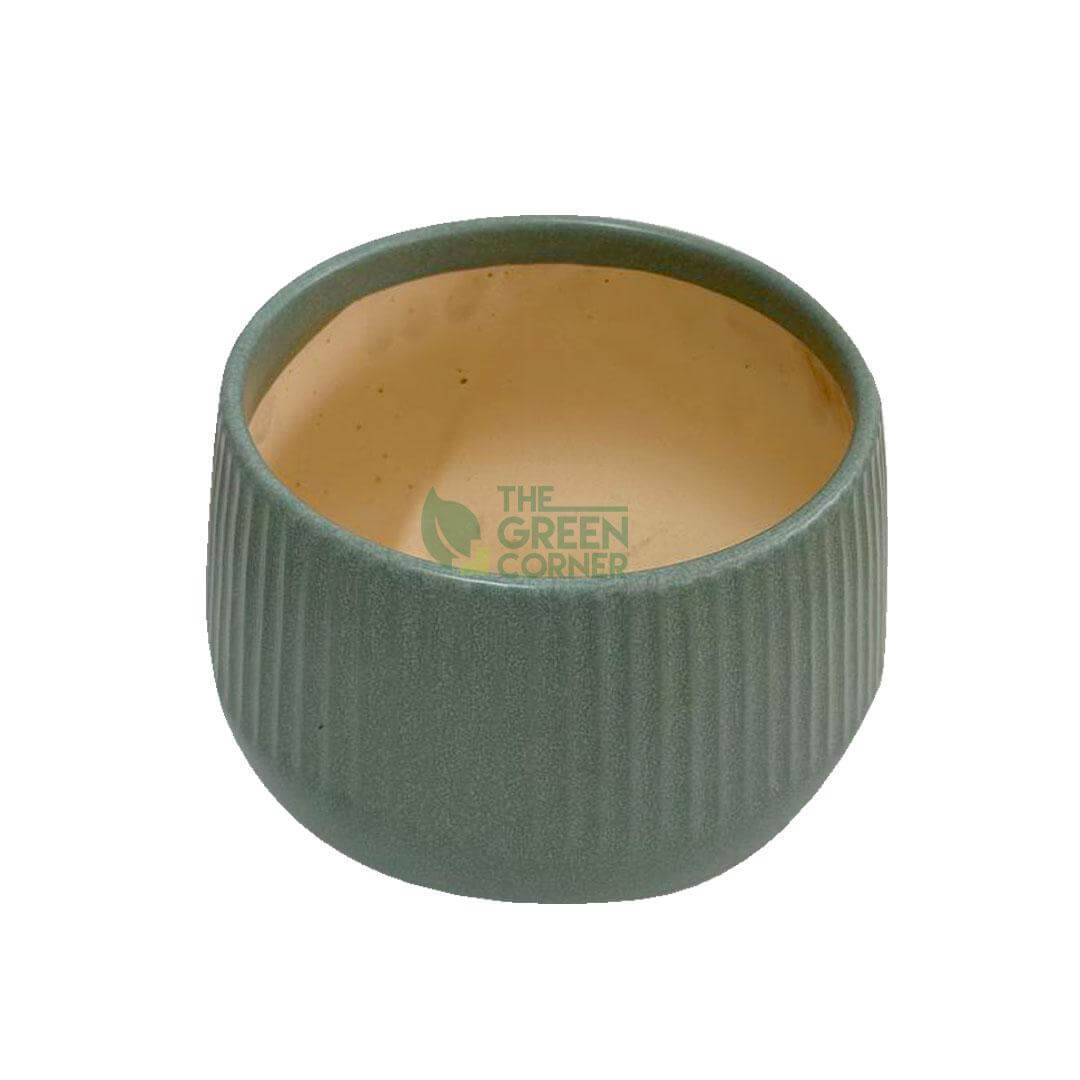 Jade Green Ceramic Pot