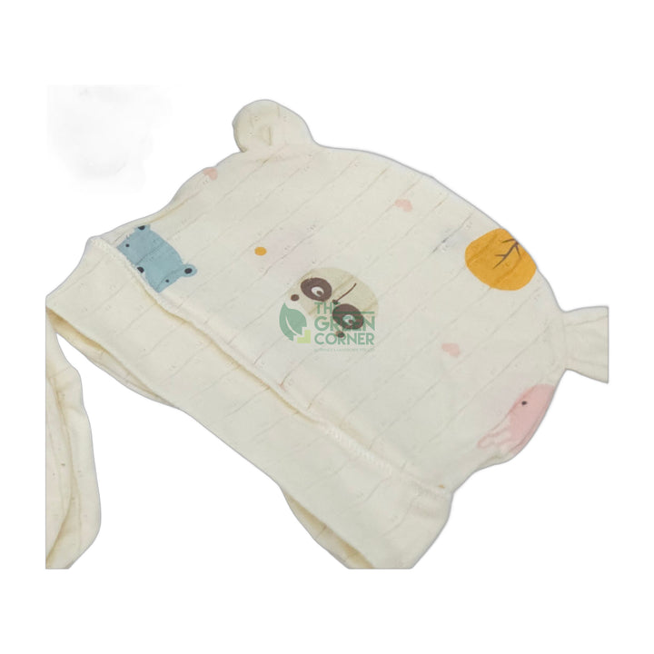 Bear-eared hooded towel from the Little Wonder newborn hamper