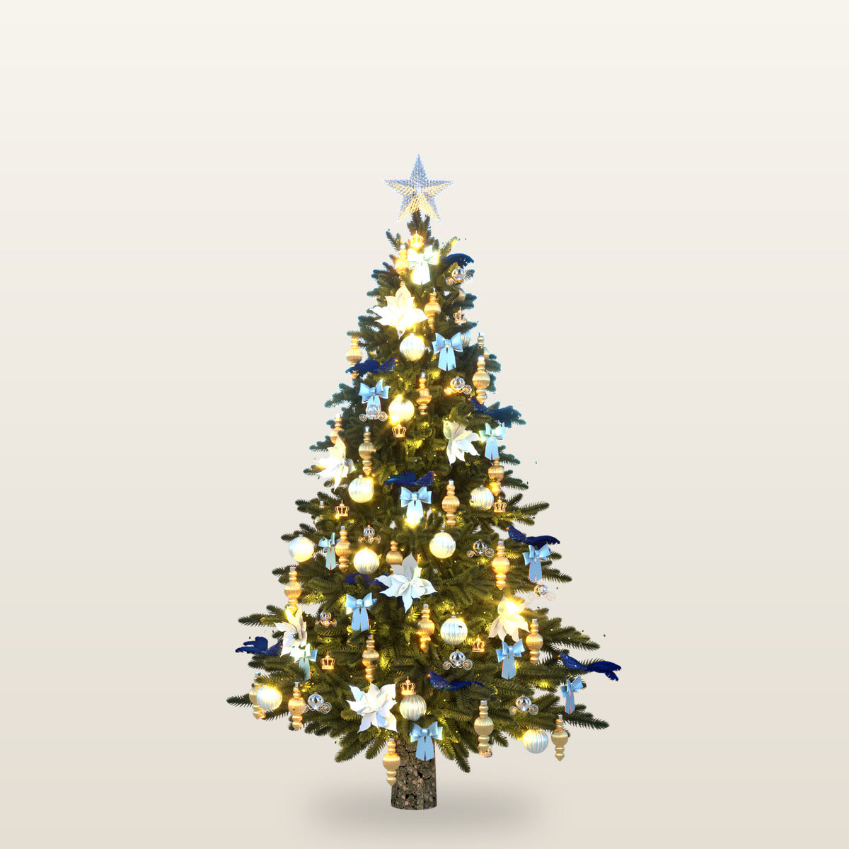 Christmas Fairytale theme at 50% coverage