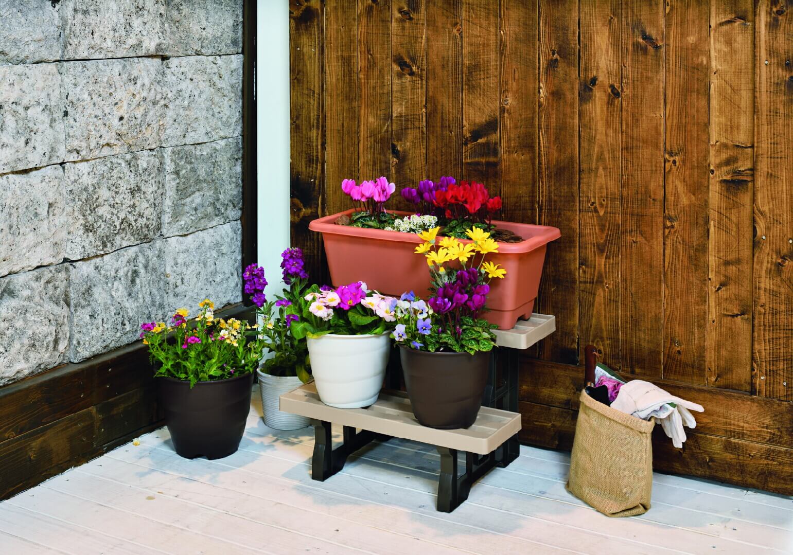 OGL Flower Stand 460 (Beige)