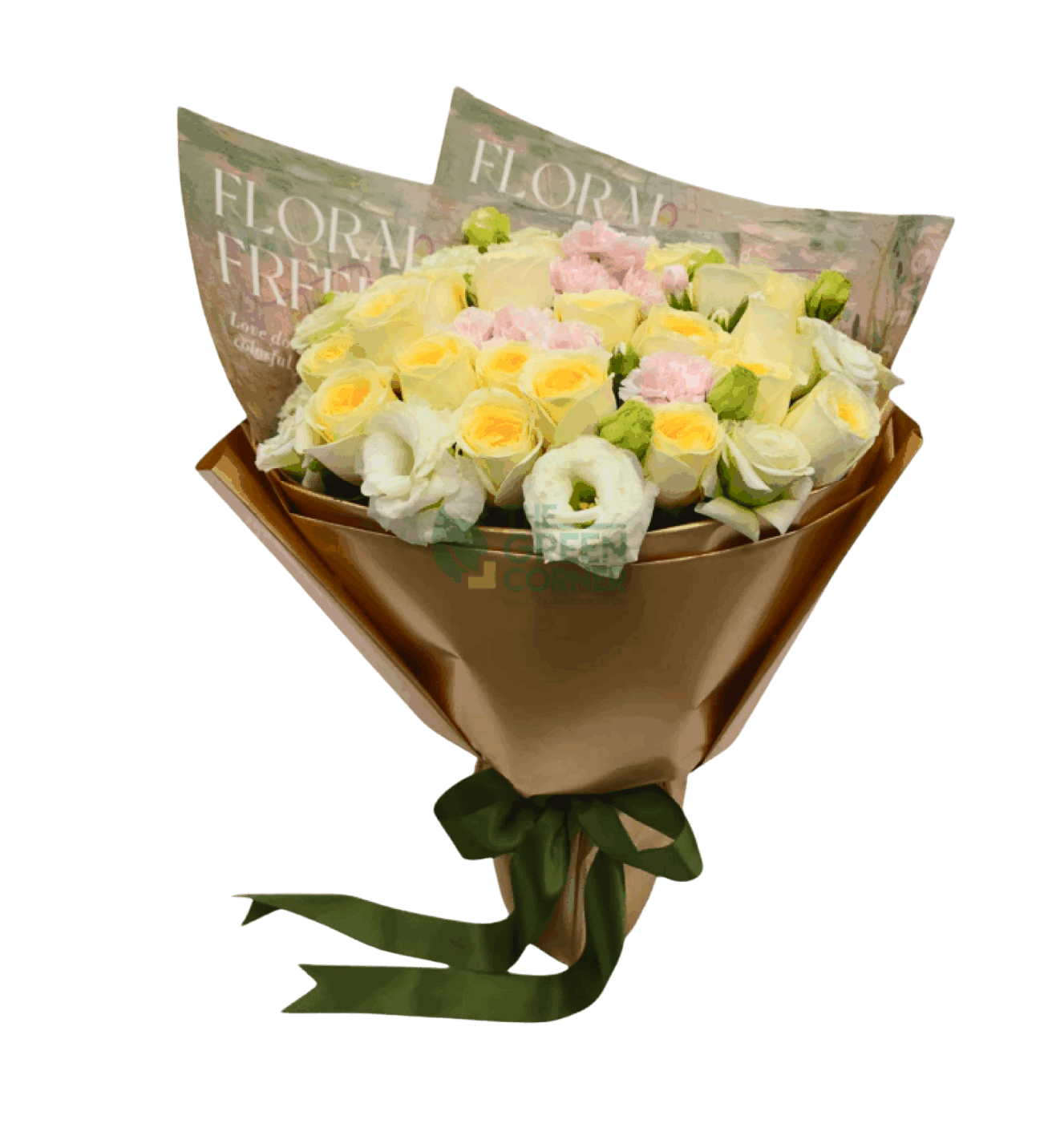 Yellow Reverie Flower Bouquet