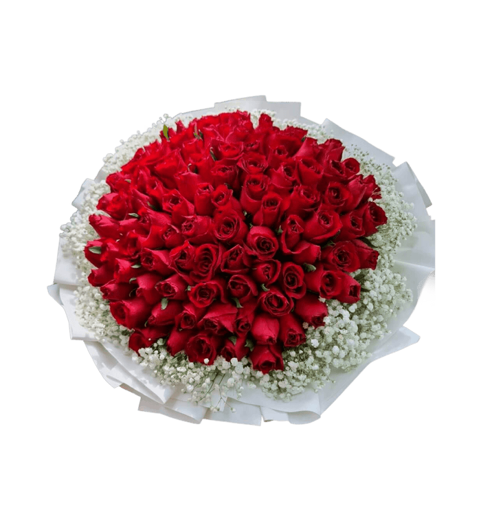 A Gesture of Love Rose Bouquet
