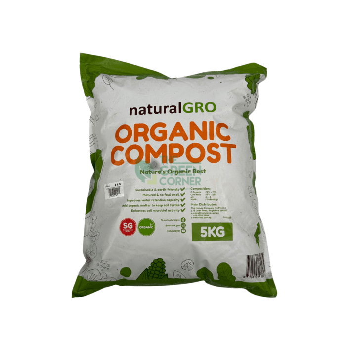 TGC Logo (4) NaturalGro Organic Compost 5kg - Image 1