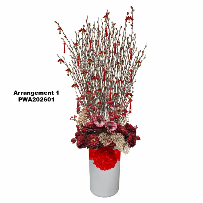 Customisable Pussy Willow Arrangements | 5ft - 9ft | Over 60 Different Variations! - Image 1
