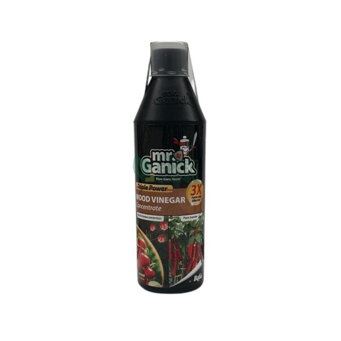 TGC Logo (3) Mr Ganick Wood Vinegar Concentrate 500ml - Image 1
