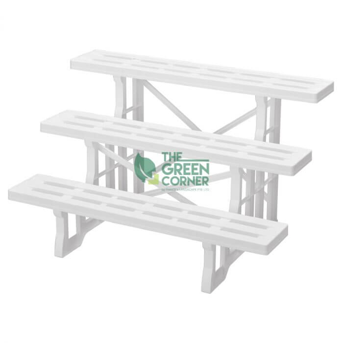 OGL Flower Sstand 900 (White) Watermarked OGL Flower Stand 900 (White) - Image 1