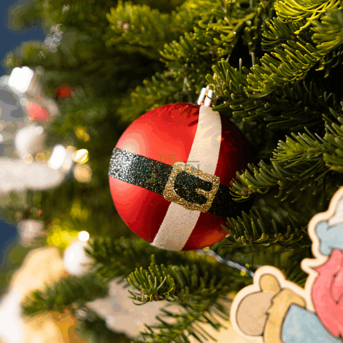 Santa Belly Bauble - Image 1