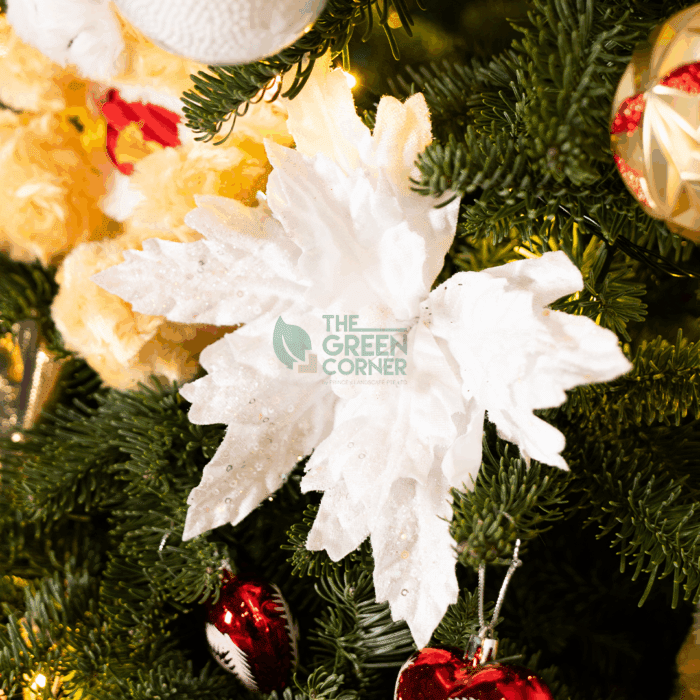 White Christmas Flower - Image 1