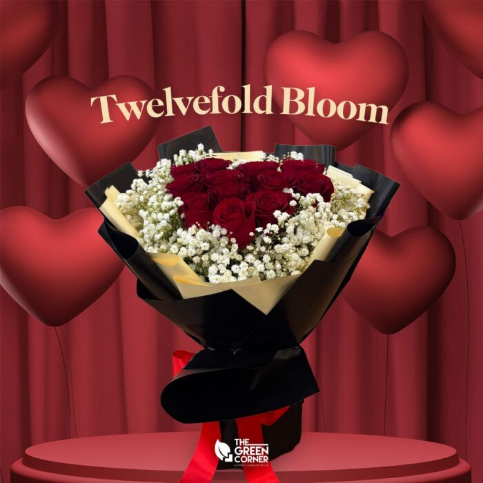 Twelvefold Bloom Flower Bouquet - Image 1