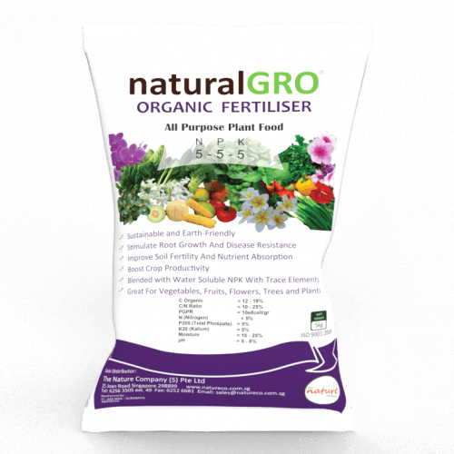 naturalGRO NPK 5-5-5 Organic Fertiliser 1kg/5kg/25kg