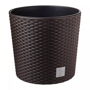 RATO TUBUS Round Basket Wave Pot (300 x 270mm)_4