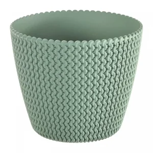 SPLOFY Round Basket Wave Pot 157x132mm