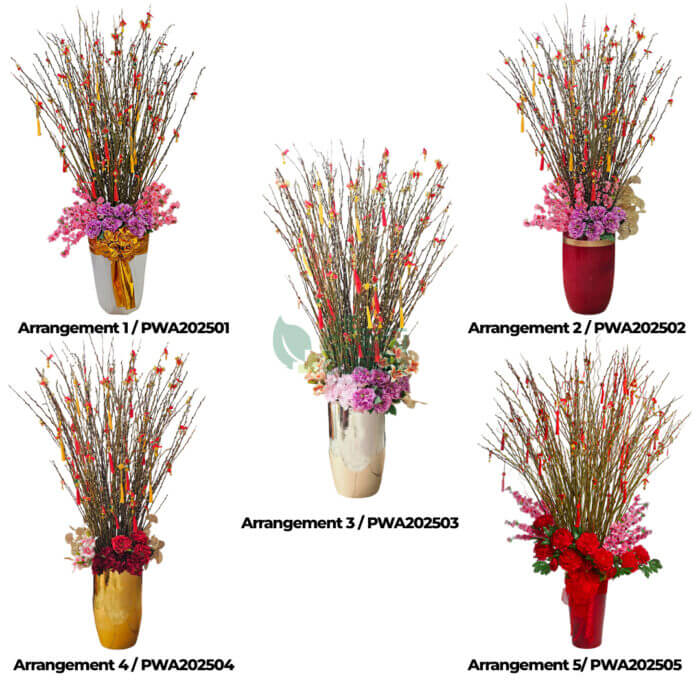 Arrangement Style Pussy Willow Arrangement